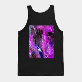 Galaxy pinked Tank Top